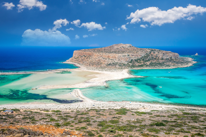 Η παραλία Μπάλος στην Κρήτη