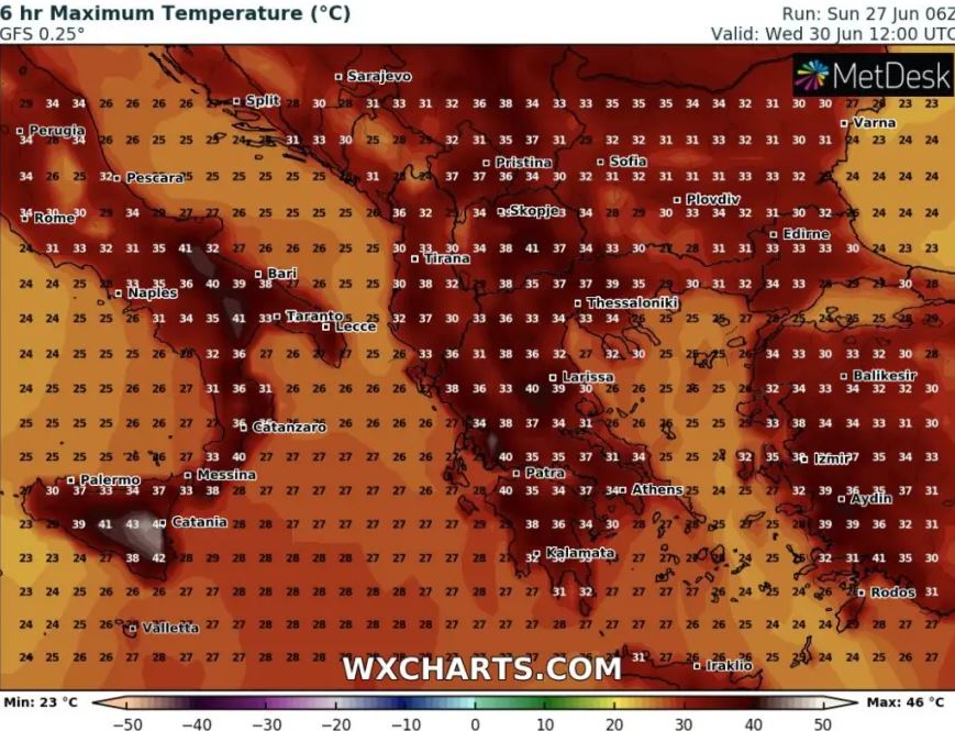 Θερμοκρασίες 1