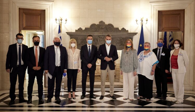 Μητσοτάκης συνάντηση με επιτροπή ΛΟΑΤΚΙ+