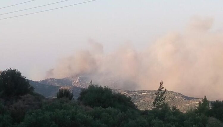 Φωτιά στο Λασίθι