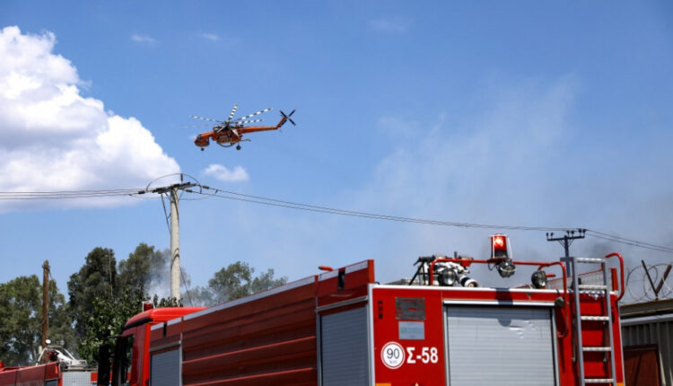 Φωτιά στη Μαγνησία