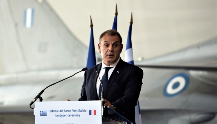 Νίκος Παναγιωτόπουλος παραλαβή Rafale