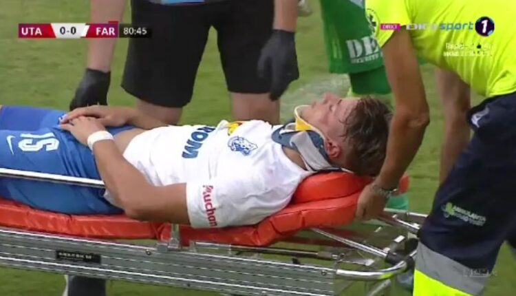 Ρουμάνος ποδοσφαιριτής τραυματισμός