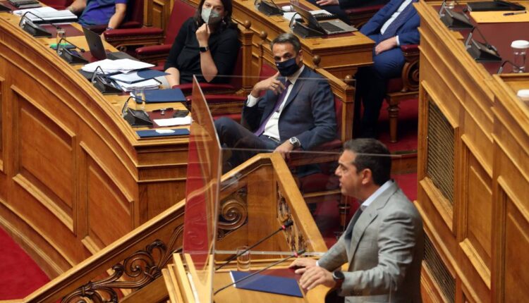 Βουλή Τσίπρας Μητσοτάκης Κεραμέως