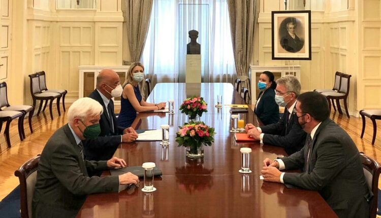 Συνάντηση Δένδια - Πάιατ