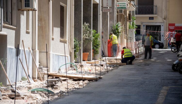 Τα νέα πεζοδρόμια στην Αθήνα