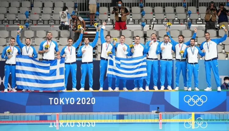 Εθνική πόλο ανδρών απονομή