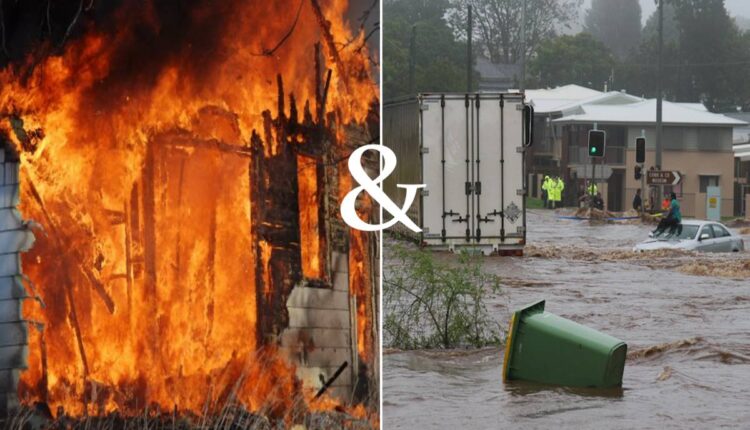 Φωτιά πλημμύρα