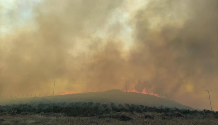 Φωτιά στην Κερατέα