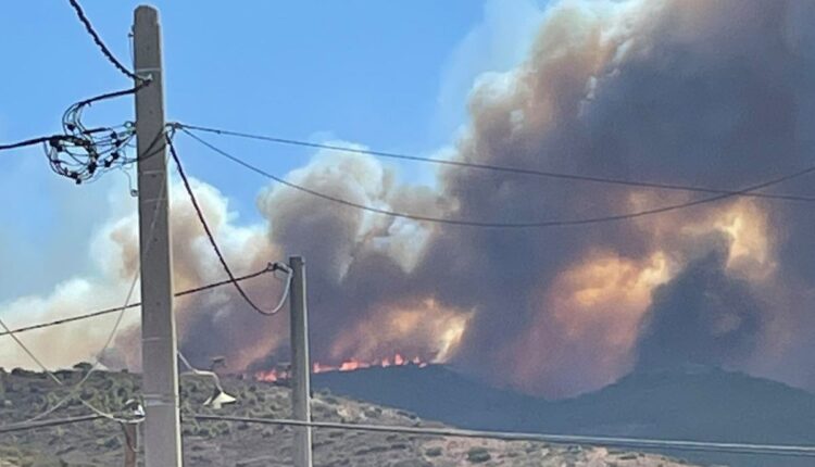 Φωτιά στο Μαρκάτι Κερατέας