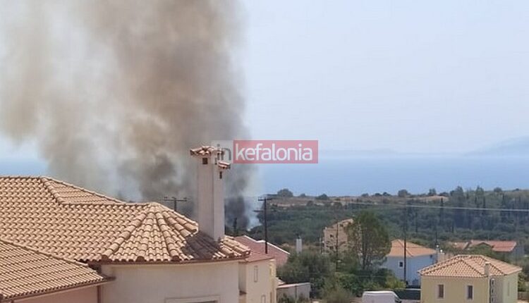 Φωτιά στην Κεφαλονιά