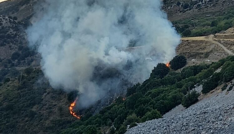 Φωτιά στο Λασίθι