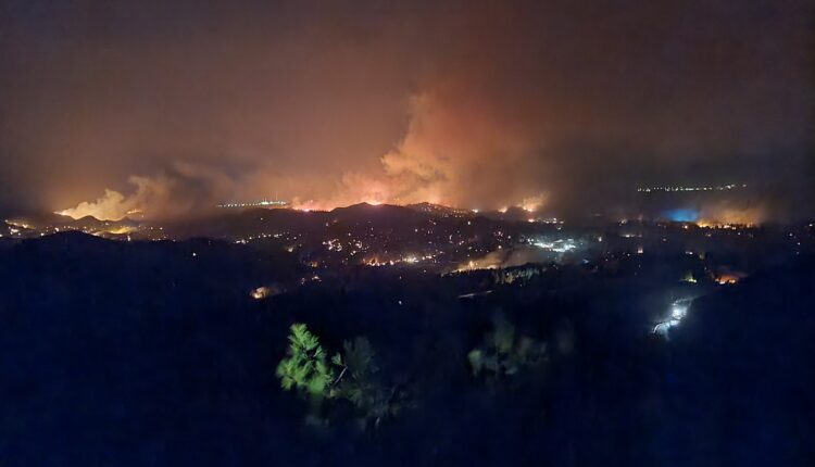 Φωτιά στη Ρόδο