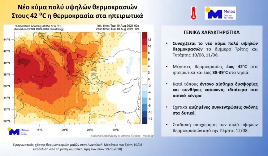 Καιρός από το Meteo.gr