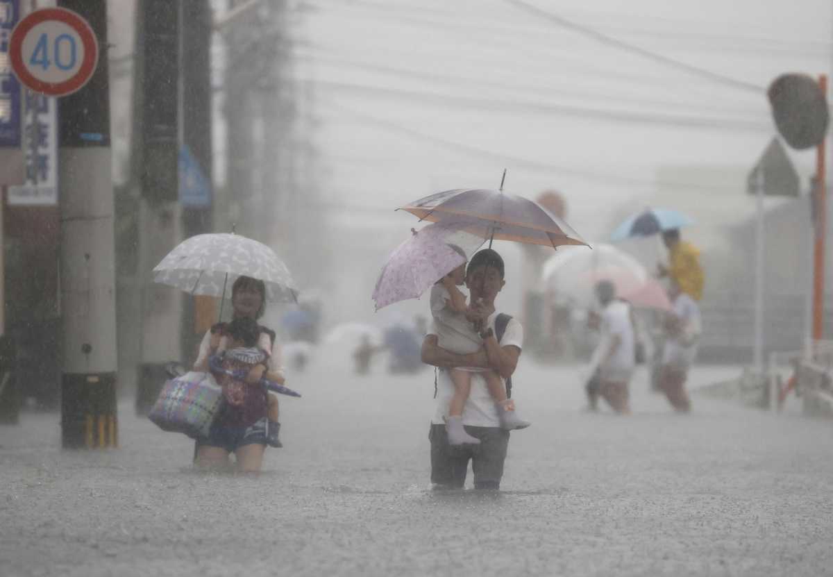 Πλημμύρες στην Ιαπωνία