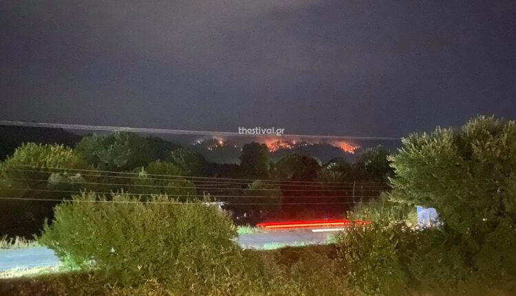 Πυρκαγιά στη Χαλκιδική