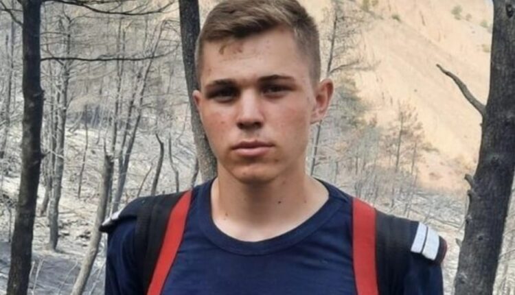 Ρουμάνος πυροσβέστης στην Εύβοια