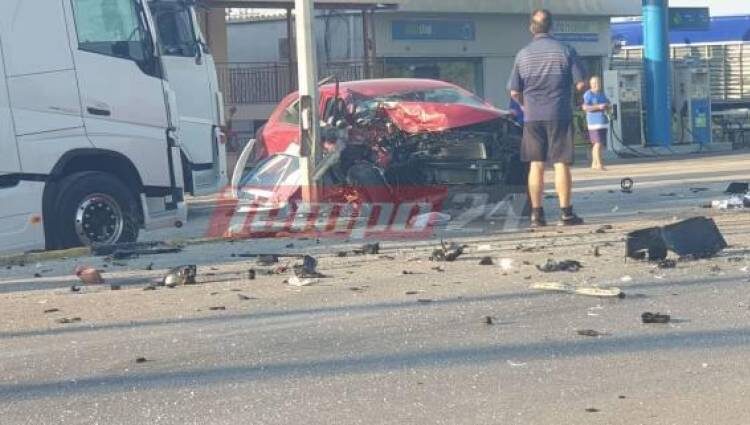 Τροχαίο στην Πατρών - Πύργου