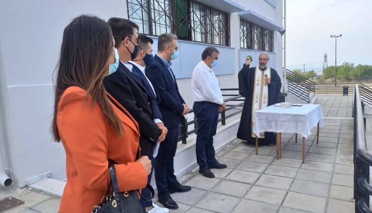 Αγιασμός σε σχολείο του δήμου Ωραιοκάστρου