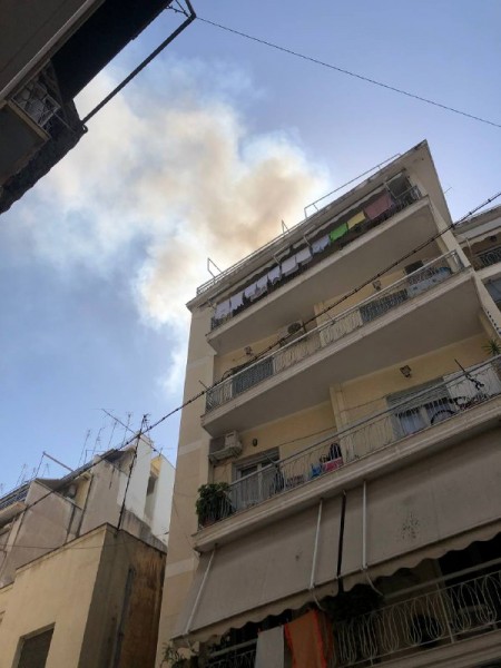 Φωτιά στα Πατήσια