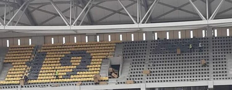 Το 1924 στο γήπεδο της ΑΕΚ