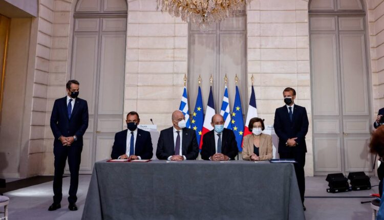 Υπογραφή αμυντικής συμφωνίας Ελλάδας - Γαλλίας