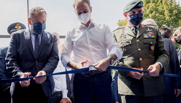 Μητσοτάκης - Παναγιωτόπουλος και Φλώρος στη 85η ΔΕΘ