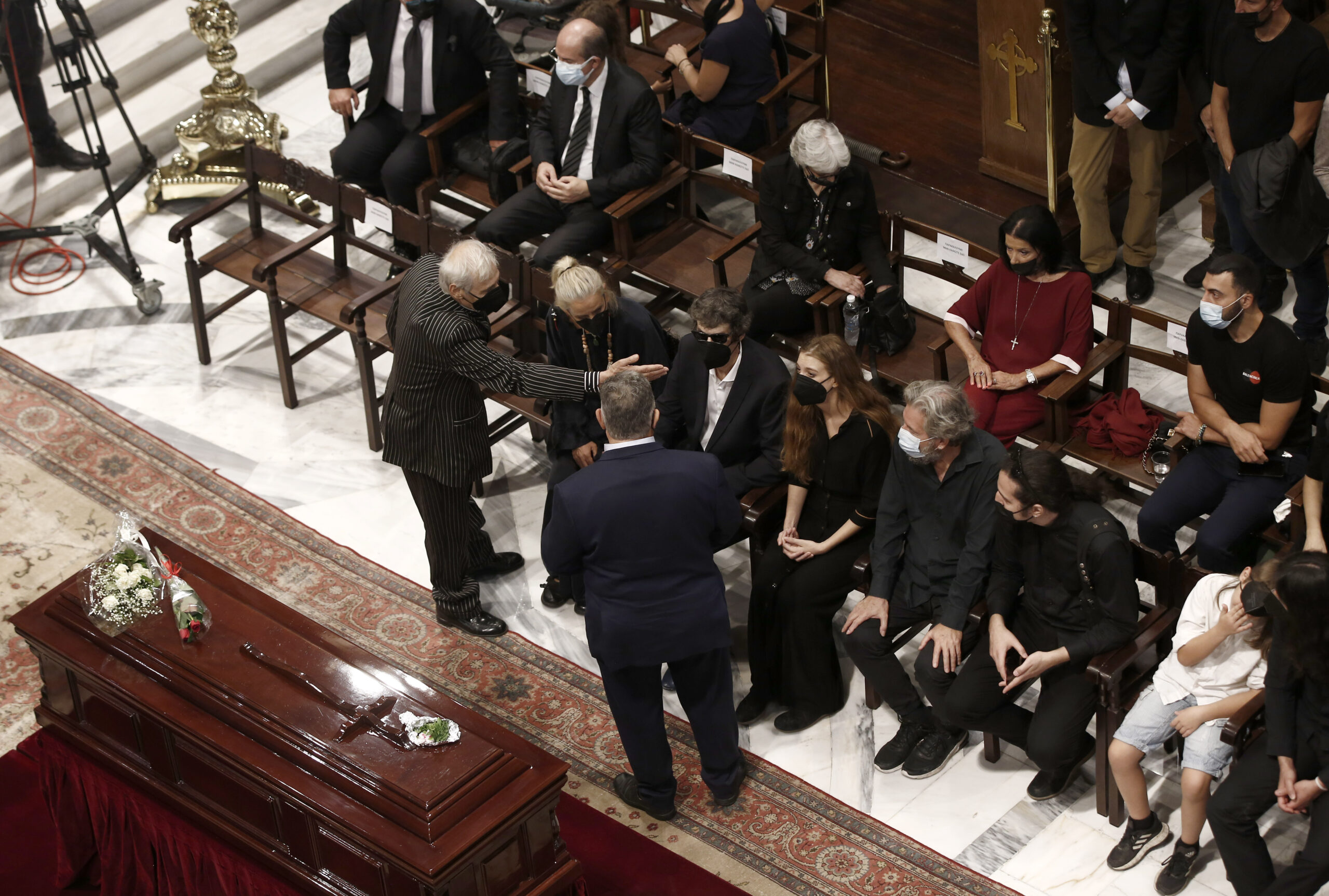 Τελετή αποχαιρετισμού στον Μίκη Θεοδωράκη
