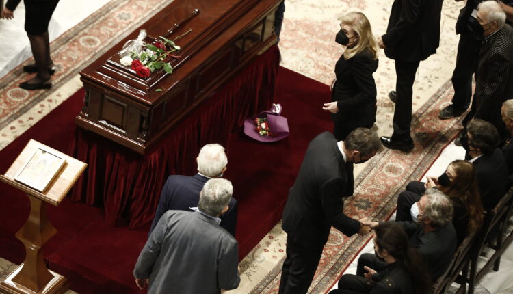 Τελετή αποχαιρετισμού Μίκη Θεοδωράκη