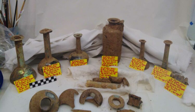 Αρχαίος τάφος στα Νέα Στύρα