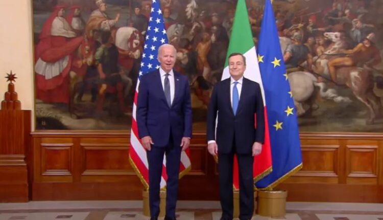 Μάριο Ντράγκι - Τζο Μπάιντεν