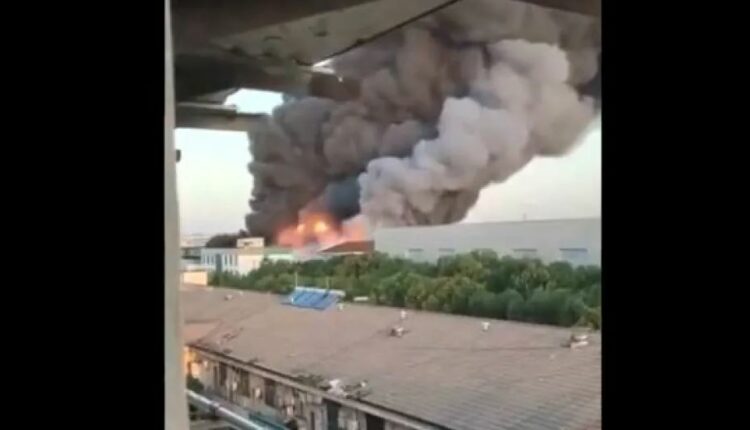 Φωτιά στη Σαγκάη