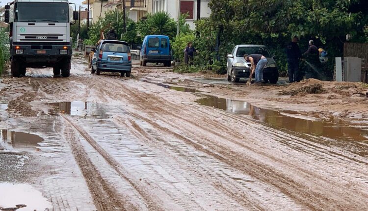 Κακοκαιρία Μπάλλος στο Αγρίνιο