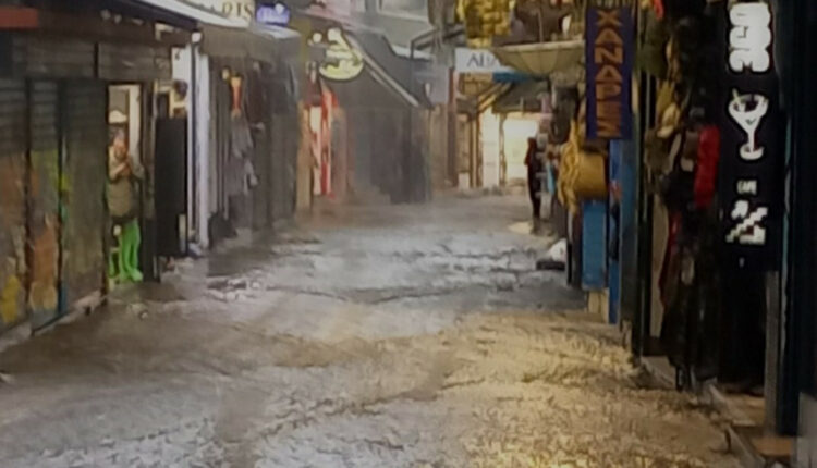 Οδός Ηφαίστου - Κακοκαιρία Μπάλλος