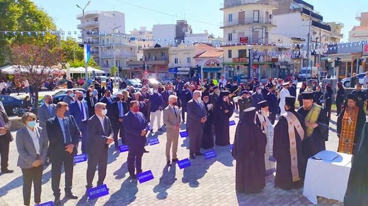 Κατάθεση στεφάνου από μειονοτικούς βουλευτές στην Ξάνθη