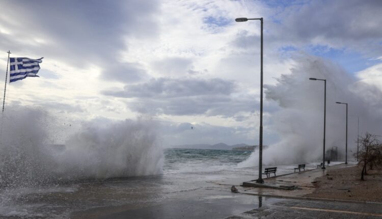 κακοκαιρία «Μπάλλος» Κρήτη