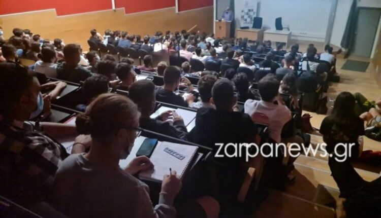 Συνωστισμός στο Πολυτεχνείο Κρήτης