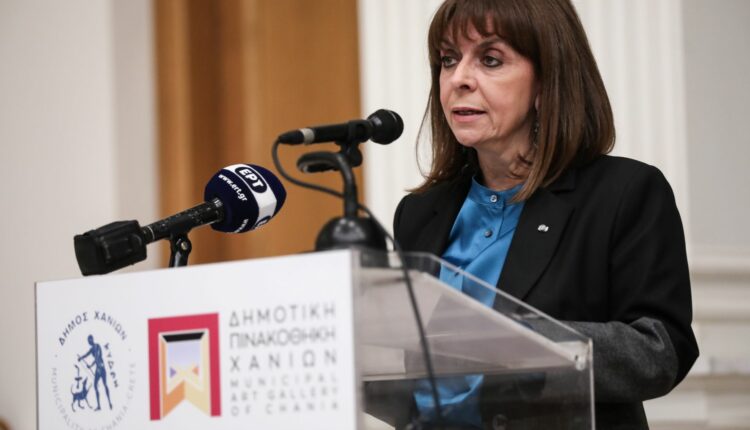 Η Κατερίνα Σακελλαροπούλου