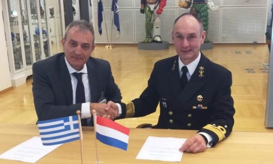 Υπογραφές Πολεμικού Ναυτικού Ελλάδας και Ολλανδίας για φρεγάτες