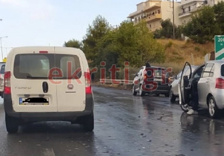 Τρακάρισμα στο Ηράκλειο