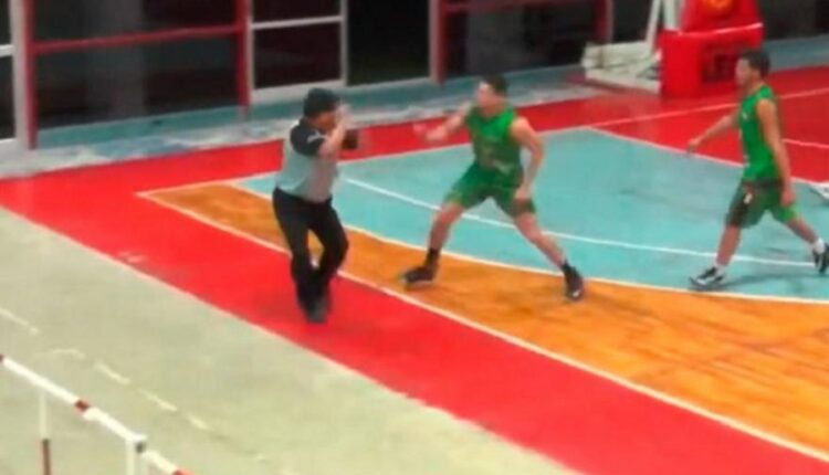 Αγώνας μπάσκετ στην Αργεντινή