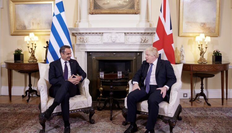 Μητσοτάκης - Τζόνσον