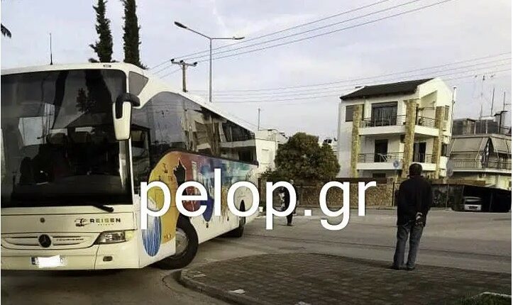 Πάτρα - τροχαίο με σχολικό λεωφορείο