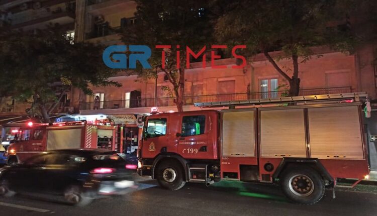 Φωτιά σε διαμέρισμα στη Θεσσαλονίκη