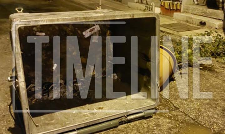 Κάδος στα Εξάρχεια