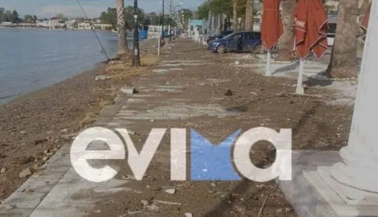 Κακοκαιρία στην Ερέτρια