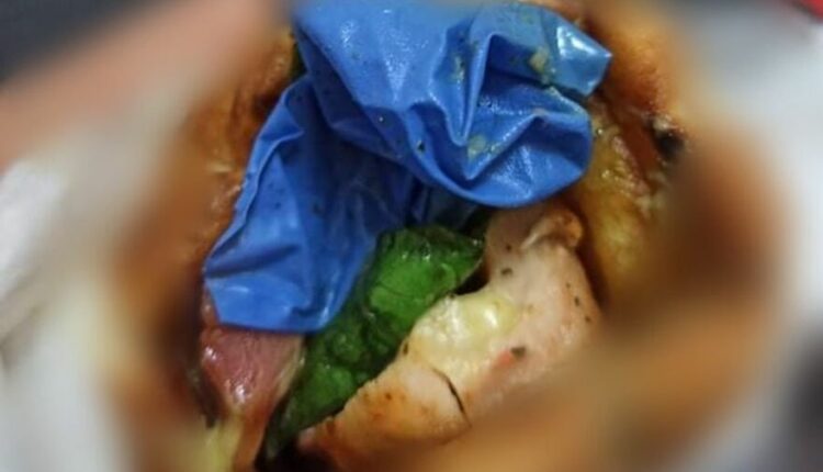 Γάντι σε σουβλάκι