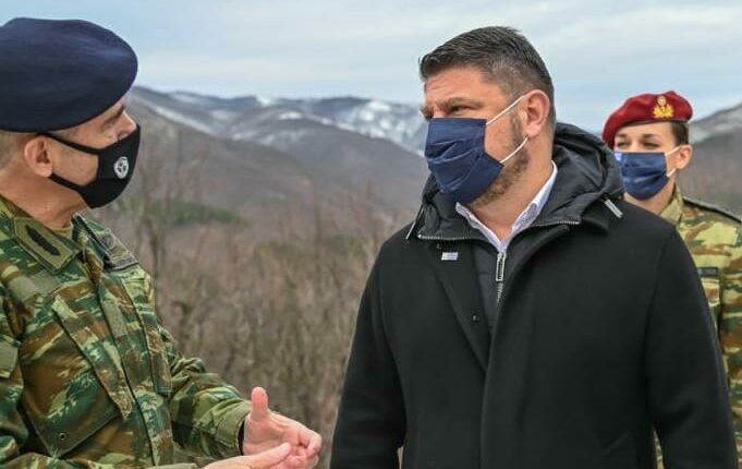 Ο Νίκος Χαρδαλιάς στον Έβρο