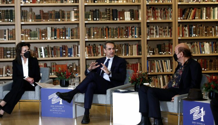 Ο Κυριάκος Μητσοτάκης στο Σταύρος Νιάρχος