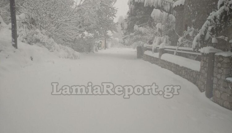 Κακοκαιρία Κάρμελ στα Καμένα Βούρλα